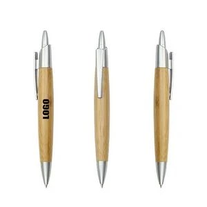 Nature Bamboo Clip Pen 1