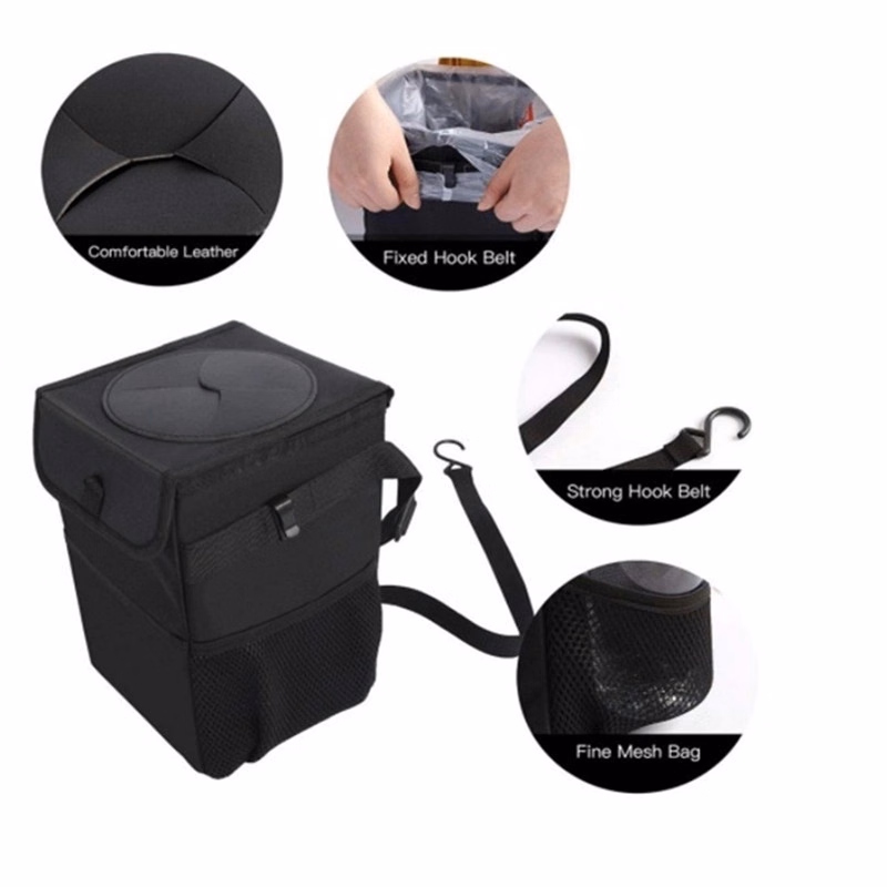 car trash bin