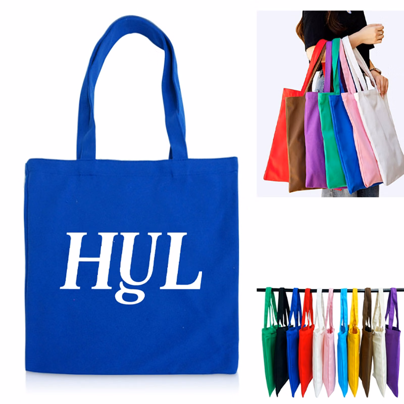 Colorful Cotton Canvas Tote Bag
