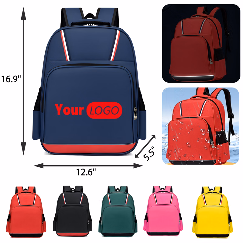 MOQ 50 PCS Oxford Sturdy Children Backpacks