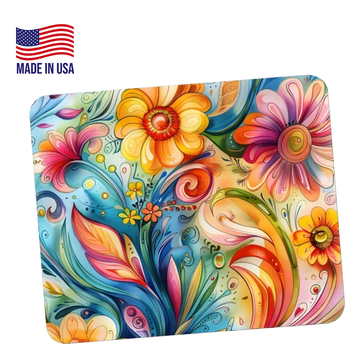 USA Made Rectangular Sublimation Mouse Pad 1