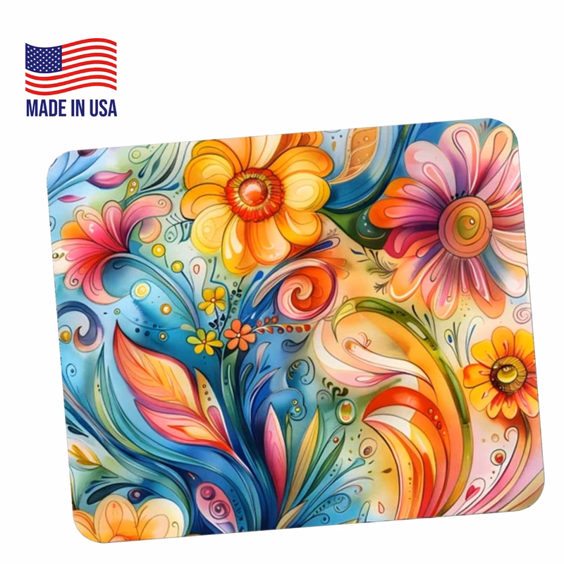 USA Made Rectangular Sublimation Mouse Pad