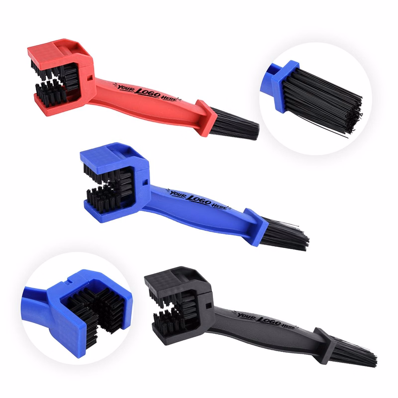 Bike Motorcycle Chain Scrub Cleaning Maintenance Tool