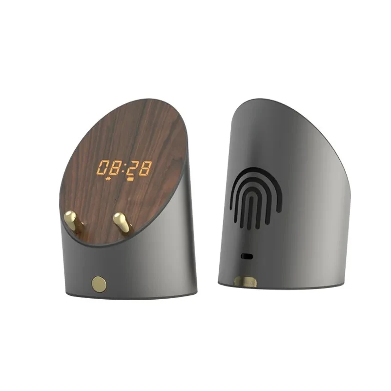 2 in 1 Wireless Induction Speaker With Digital Alarm Clock 1