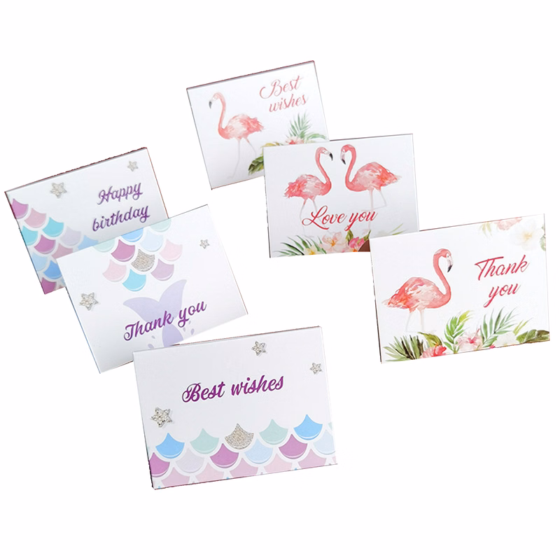 Foil Stamped Holiday/Birthday Cards MOQ50