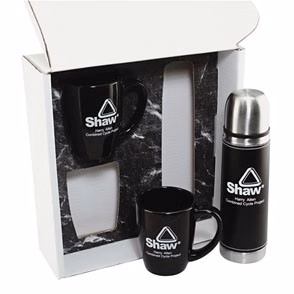 Thermos/Ceramic Mug Gift Set