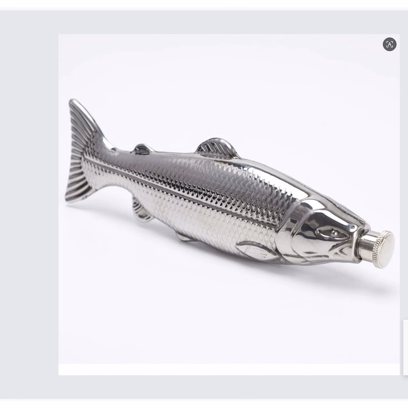 4oz Stainless Steel Trout Flask