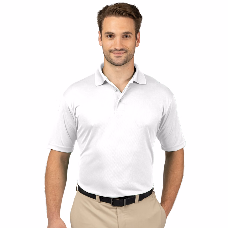 Men's Wicking Short-Sleeve Polo