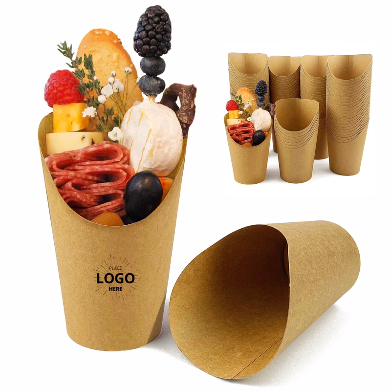 12oz Disposable French Fry Cup Custom