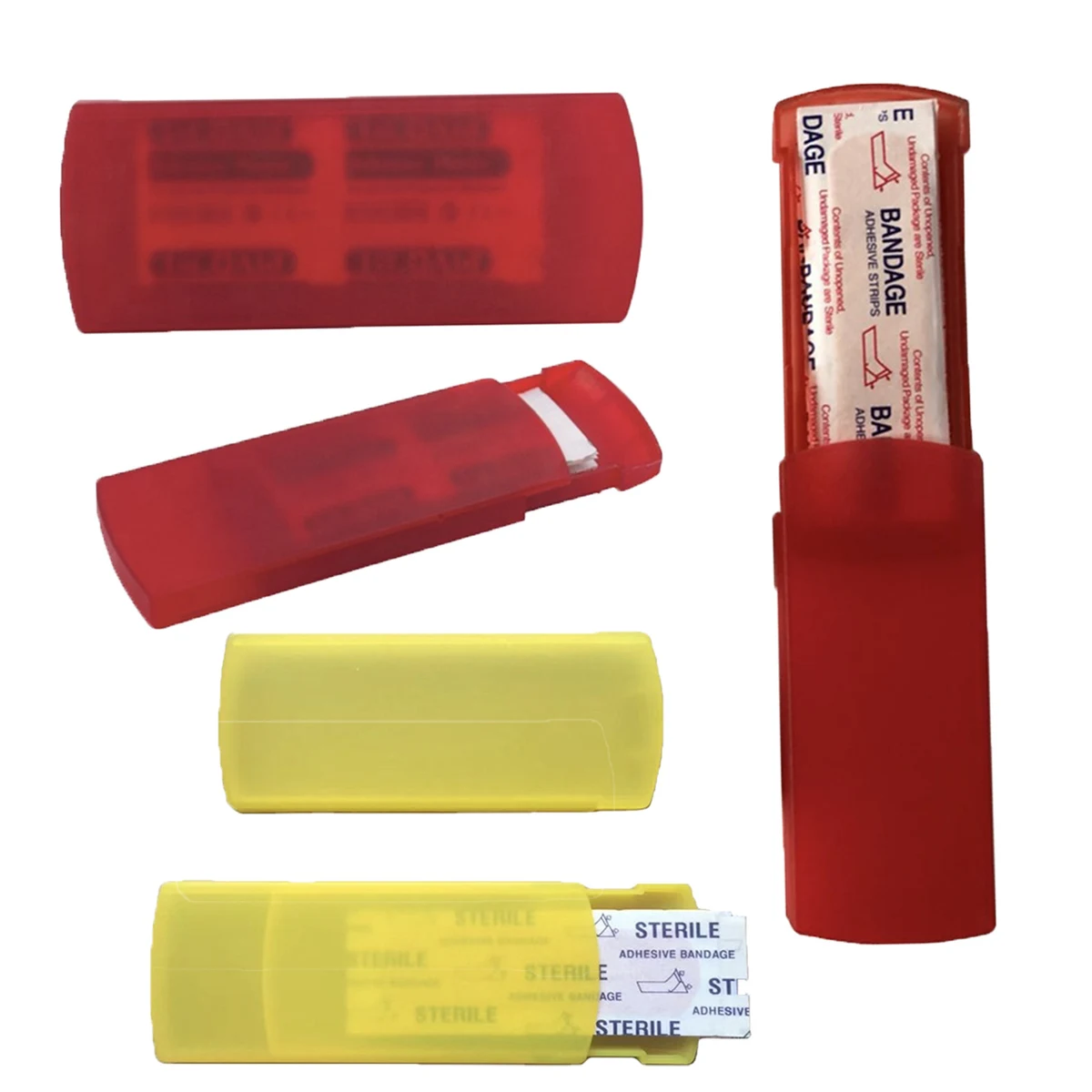 Portable Band-AidsPlastic Storage Box 1