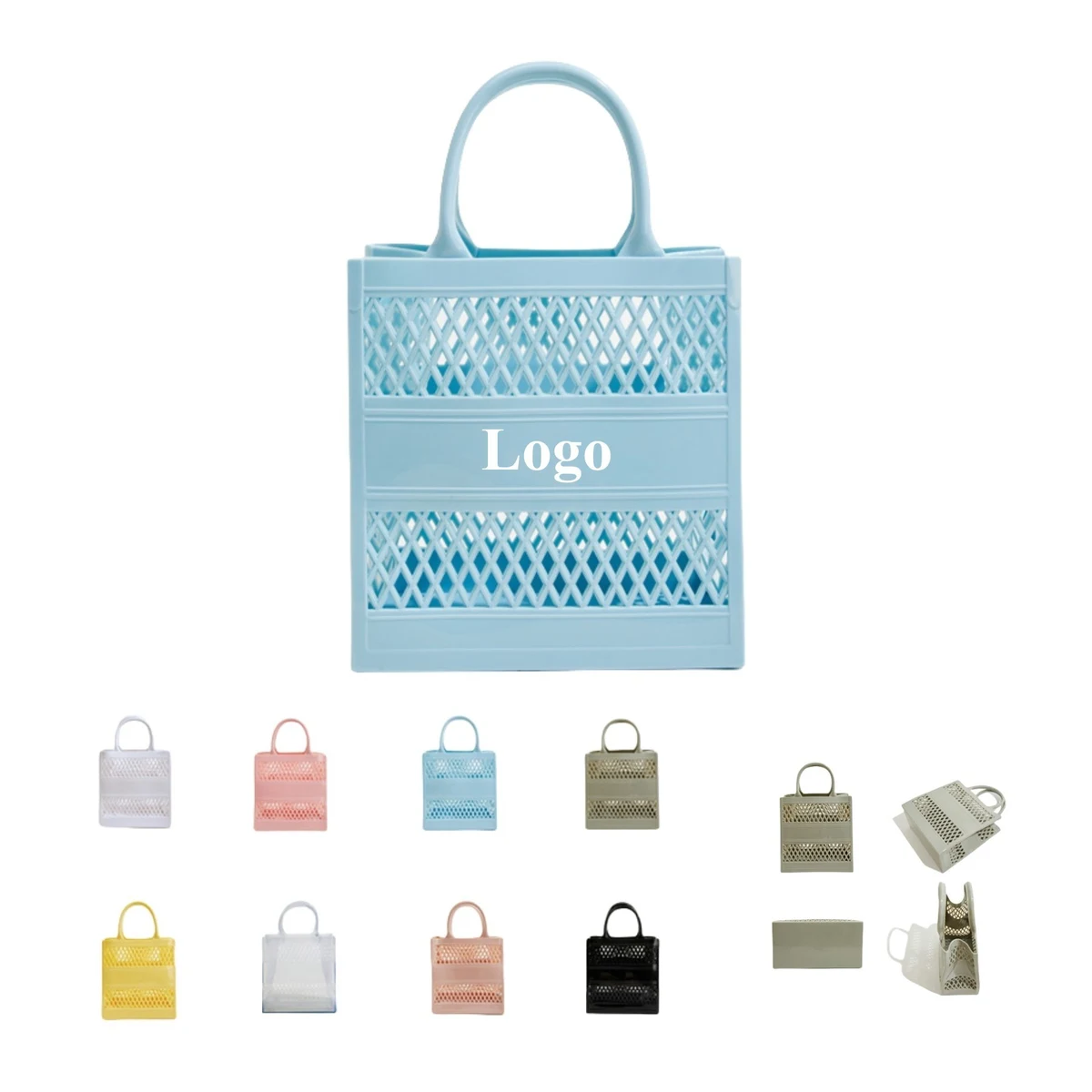 Summer Beach PVC Jelly Handbag 1
