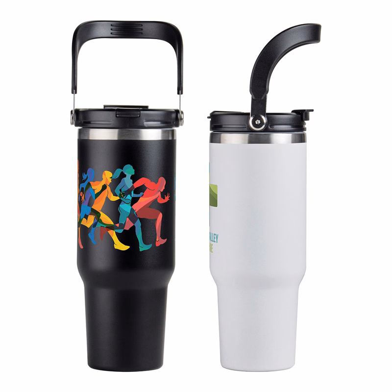 SENSO® Venture DuoFlow 40 oz Vacuum Insulated Stainless Steel Travel Tumbler