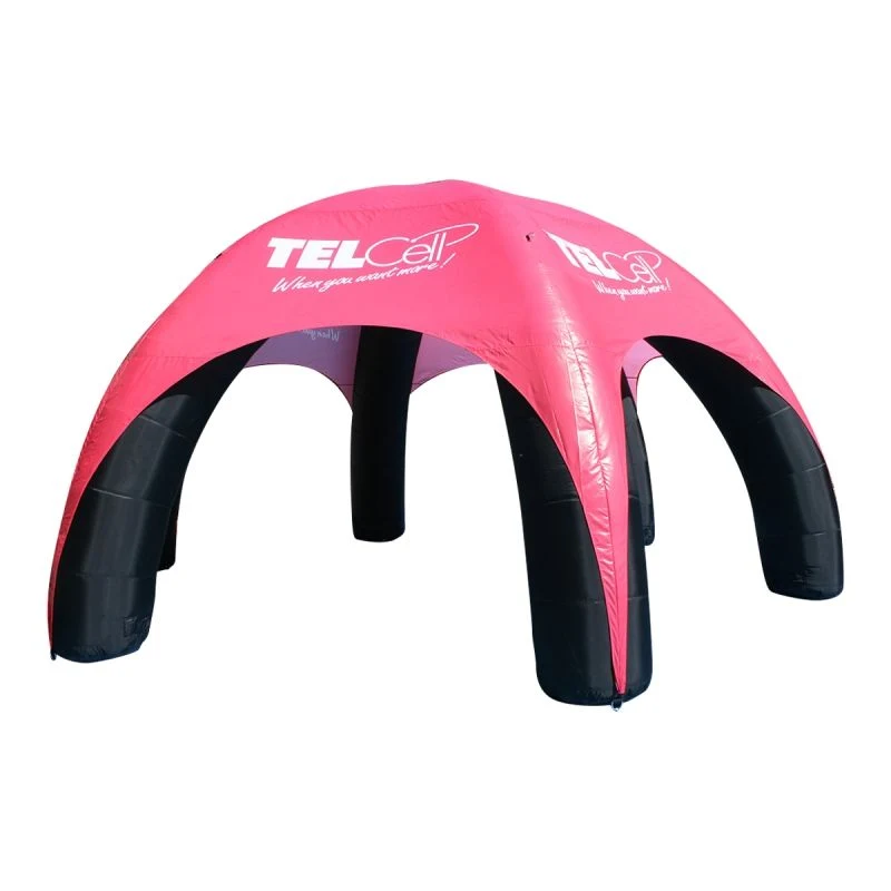 Spider Inflatable Tent, Full Color Digital Print 6 Sides Dome Tent- 20'Dia. 1