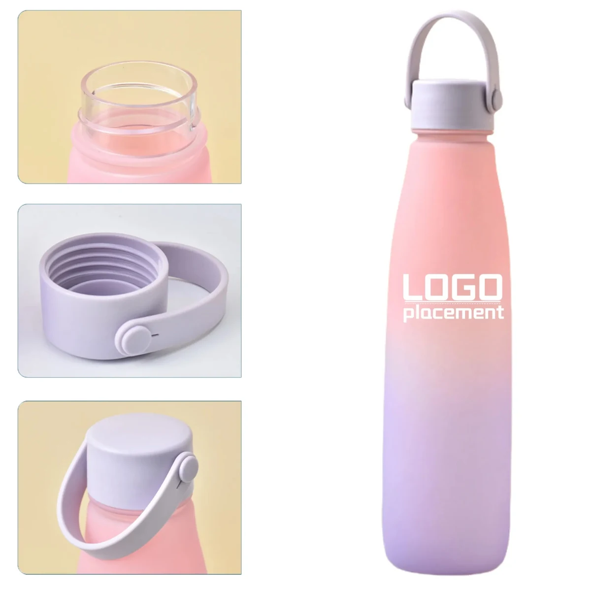 Customized gradient PC material water cup 1
