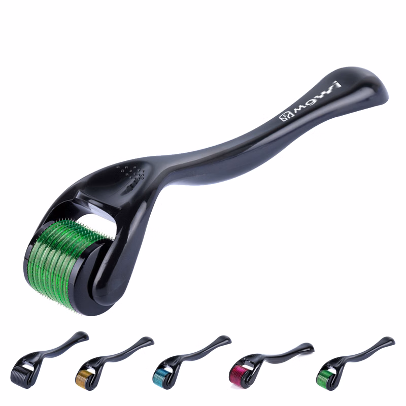 540 Micro Needle Skin Roller with Non-Slip Handle for Smooth and Comfortable Derma Rolling