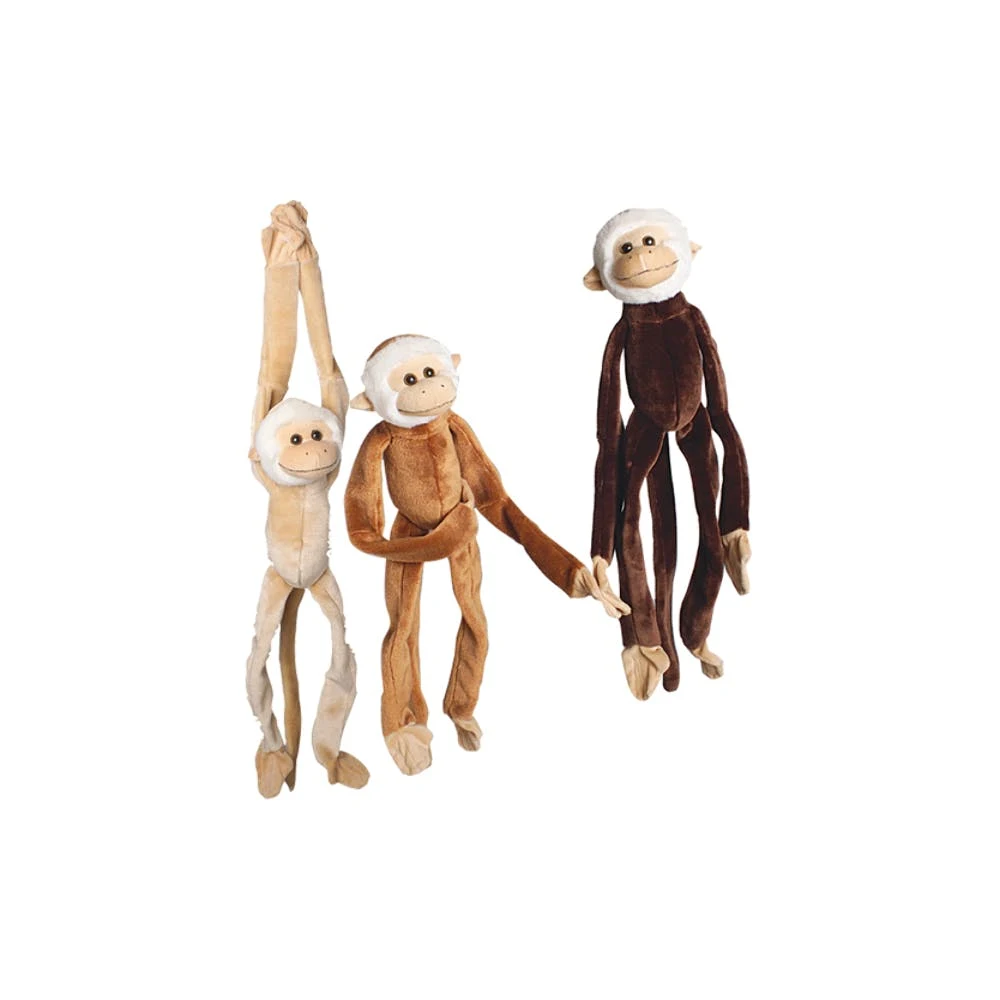 Jumbo Hanging Monkey Plush Toy - Assorted 25" 1