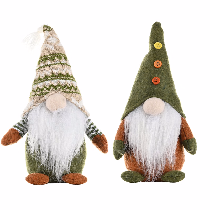 Handmade Standing Faceless Swedish Gnome Elf