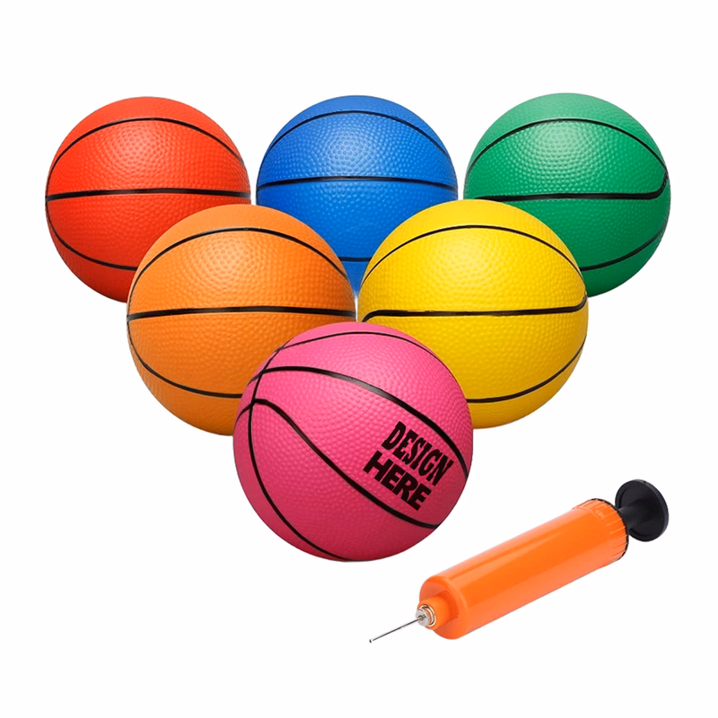 MOQ50 Personalized Inflatable PVC Basketball Toy