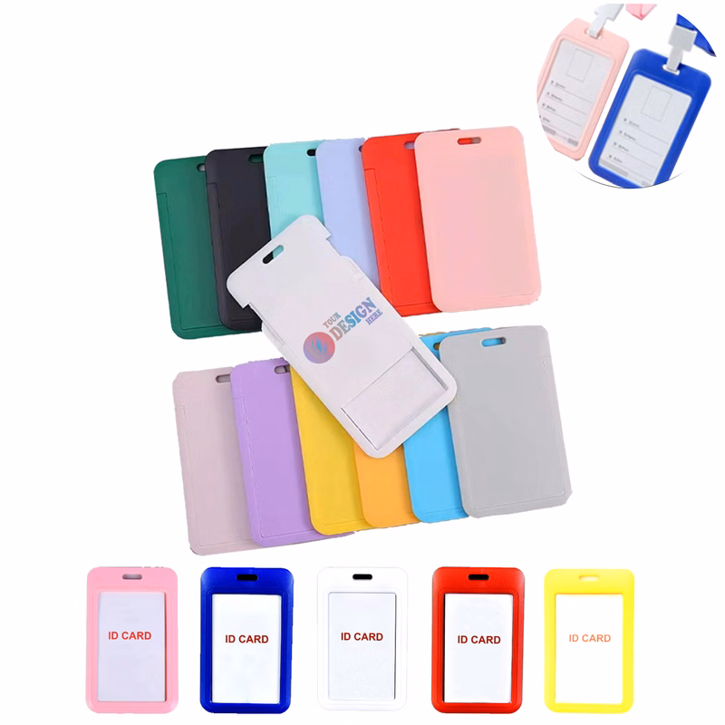 ID Card Holder with Clear Window