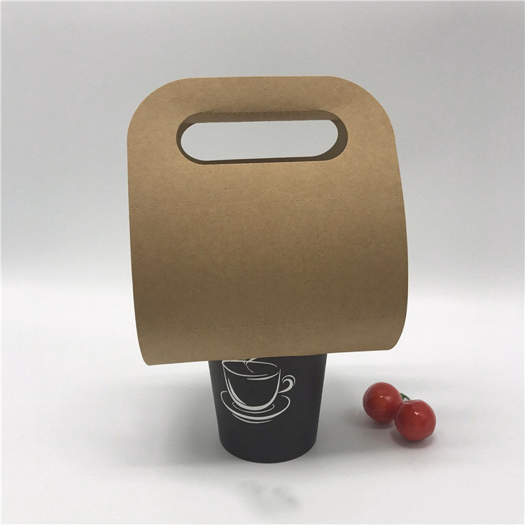 Kraft Paper Cup Holder For 1cup