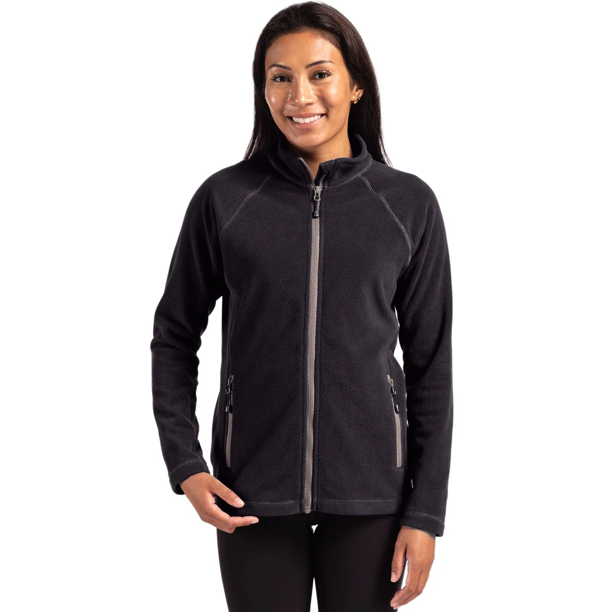 Clique Powder Recycled Fleece Womens Full Zip Jacket 1