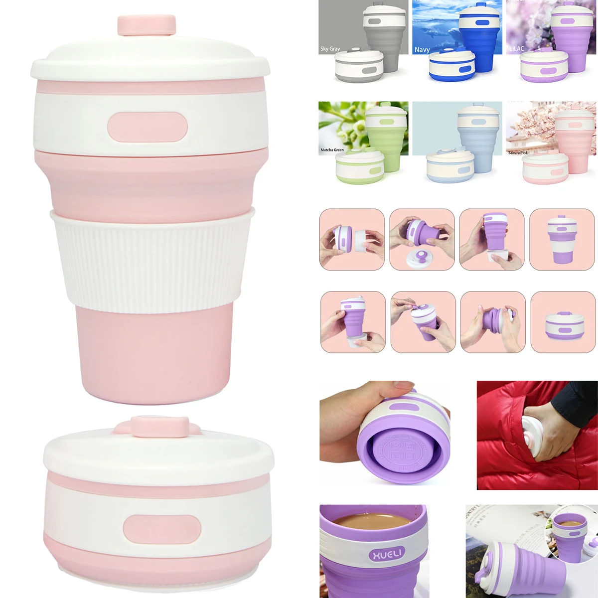 Hot Folding Water Cup 1