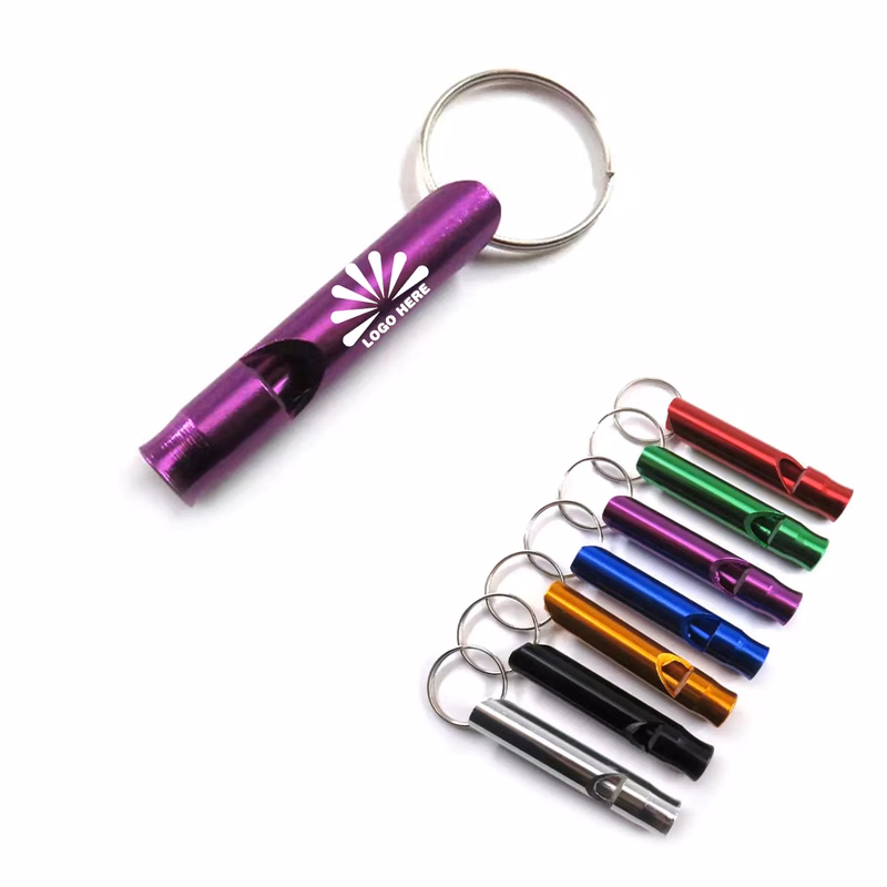 Metal Whistle With Customizable Logo