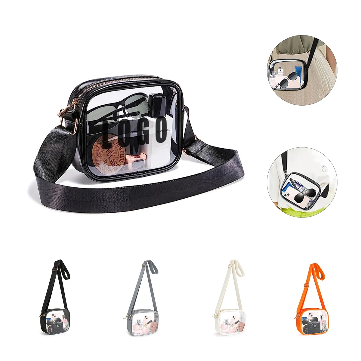 Crossbody Transparent Bag 1