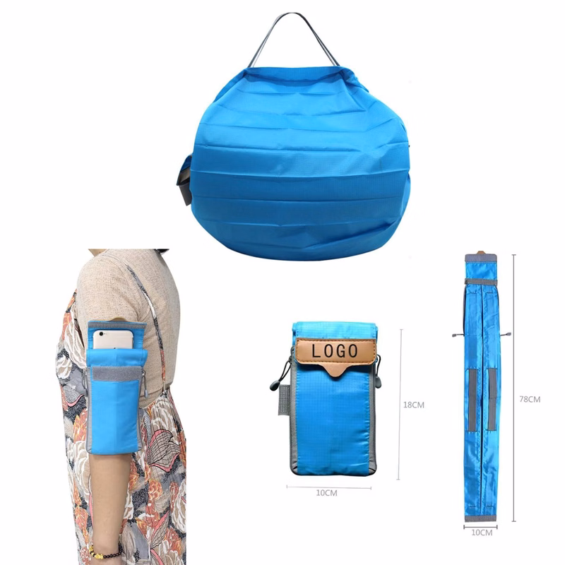 Foldable Zipper Shoulder Bag