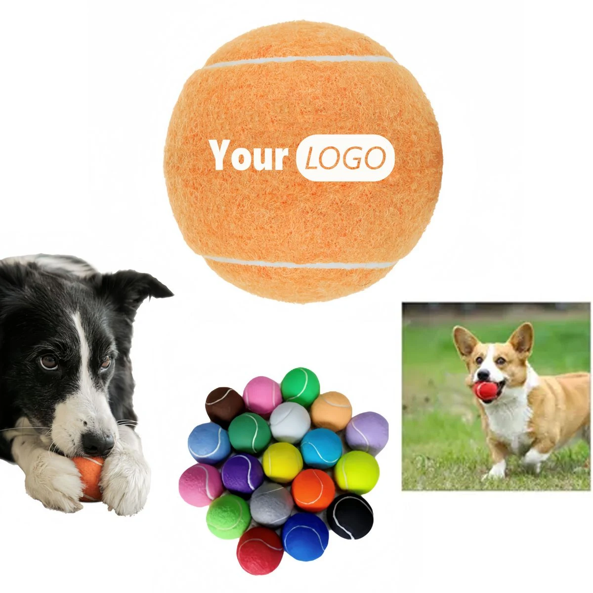 Pet Toy Tennis Ball 1