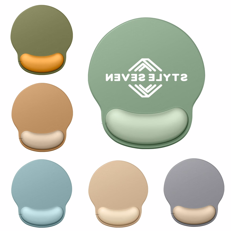 Personalized Mouse Pad with Full Color Wrist Support.