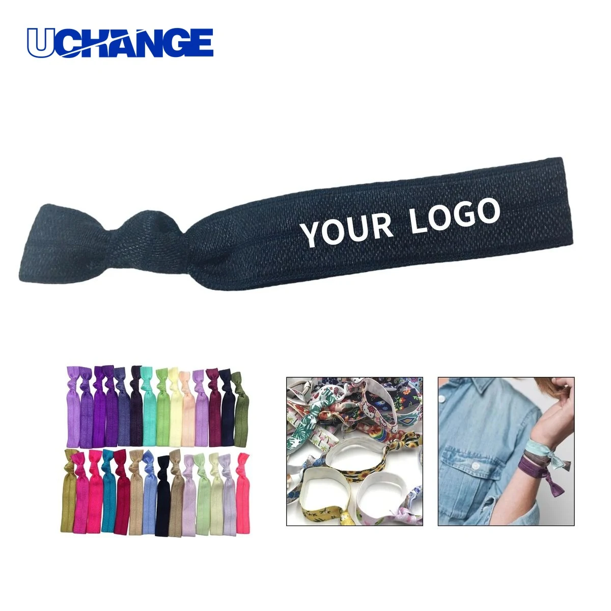 Knotted Hair Tie Elastic Accessory 1