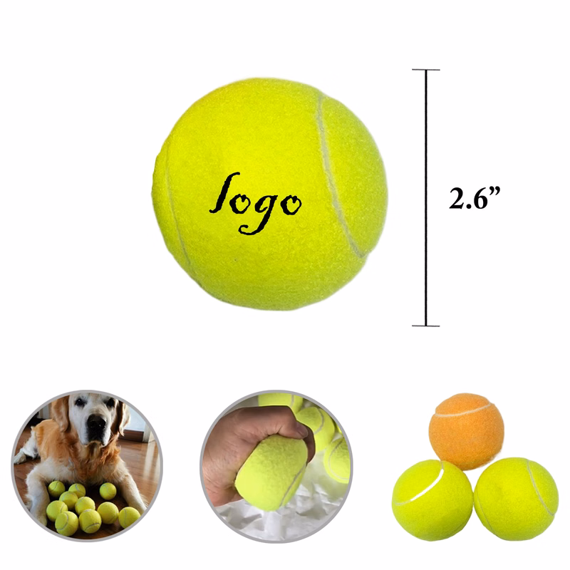 MOQ25 Squeaky Tennis Balls For Pets