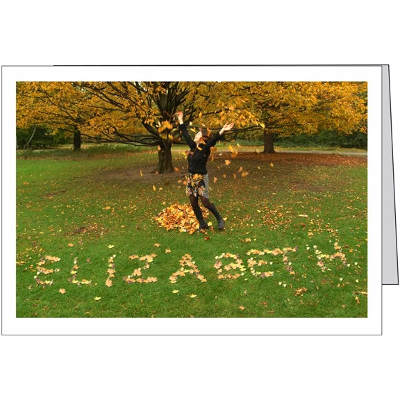 Personalized Greeting Card (1 Pictures) "In the Image"