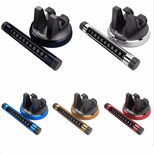 Car Phone Holder Temporary Parking Card