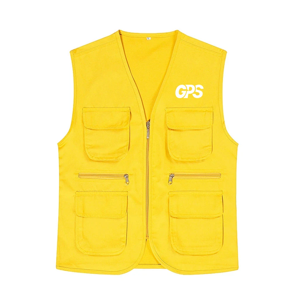 Lightweight outdoor terylene activity vest 1