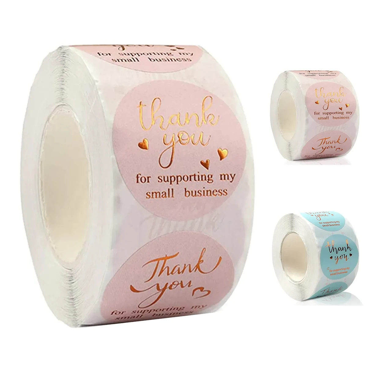 Thank You Adhesive Label Stickers 1