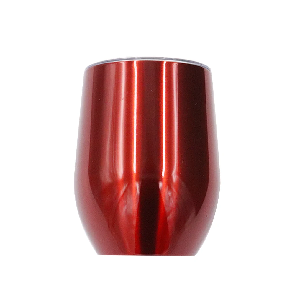 Double Wall Wine Stainless Steel Tumbler, 12 oz. 1