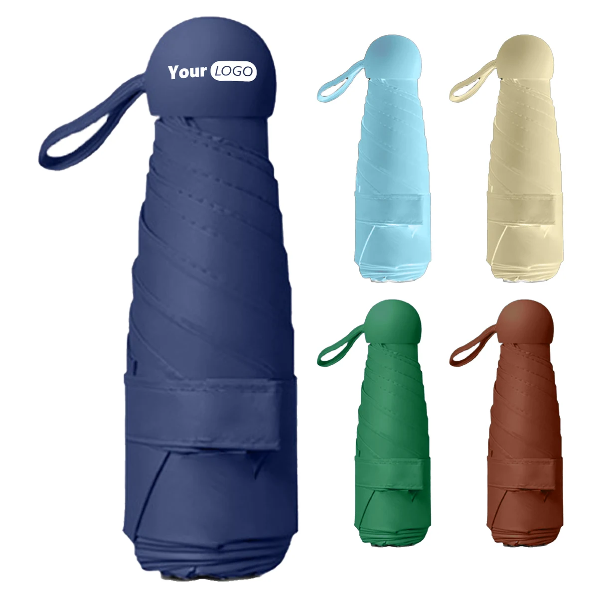 Rubber Rain And Sunscreen Dual-Use Umbrella ?C All-Weather Protection 1