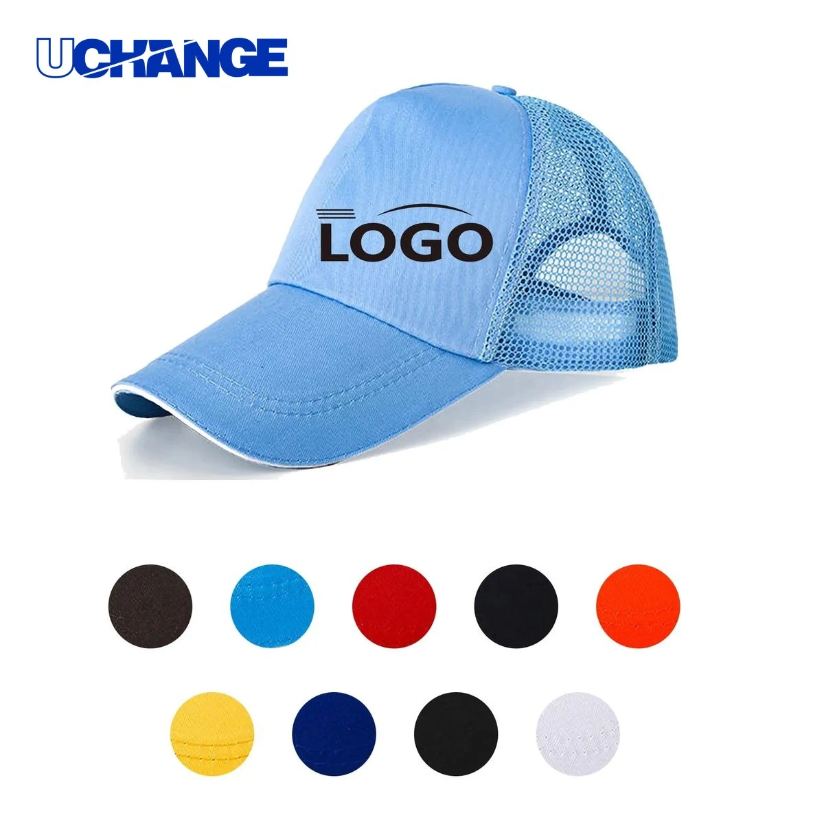 Customizable Mesh Trucker Cap Baseball Hat 1