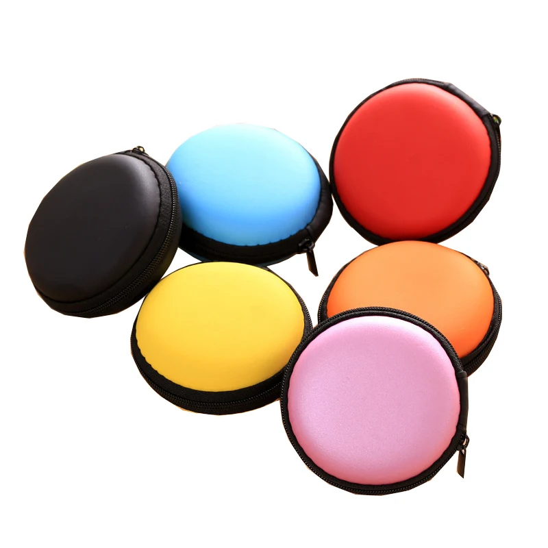 Small Round Earbud Storage Case 1