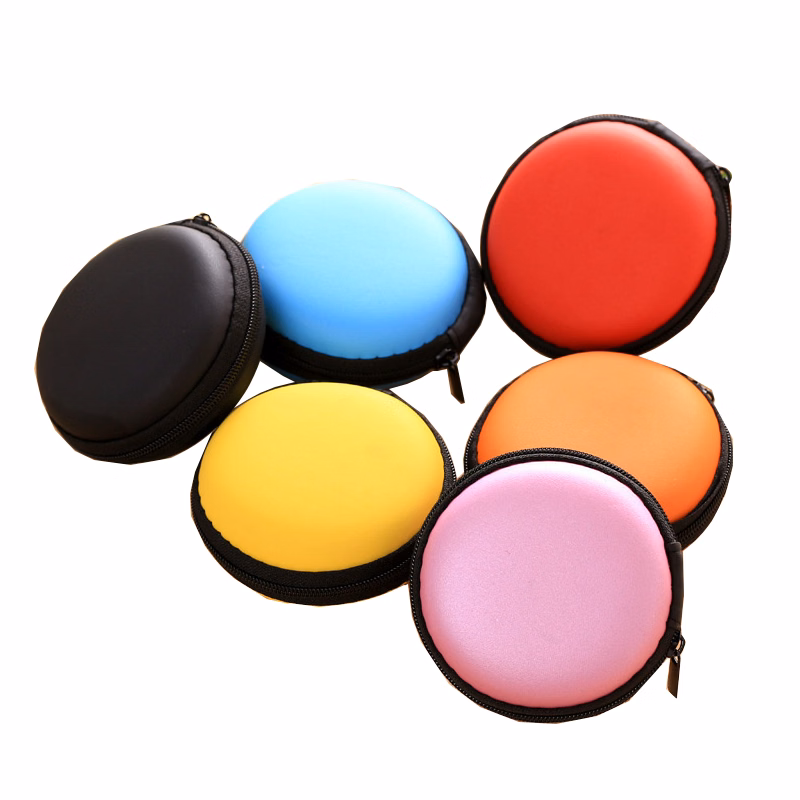 Small Round Earbud Storage Case
