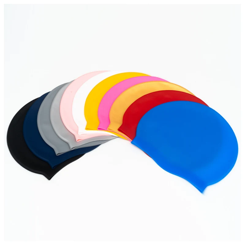 Custom Logo Silicone Swim Caps 1