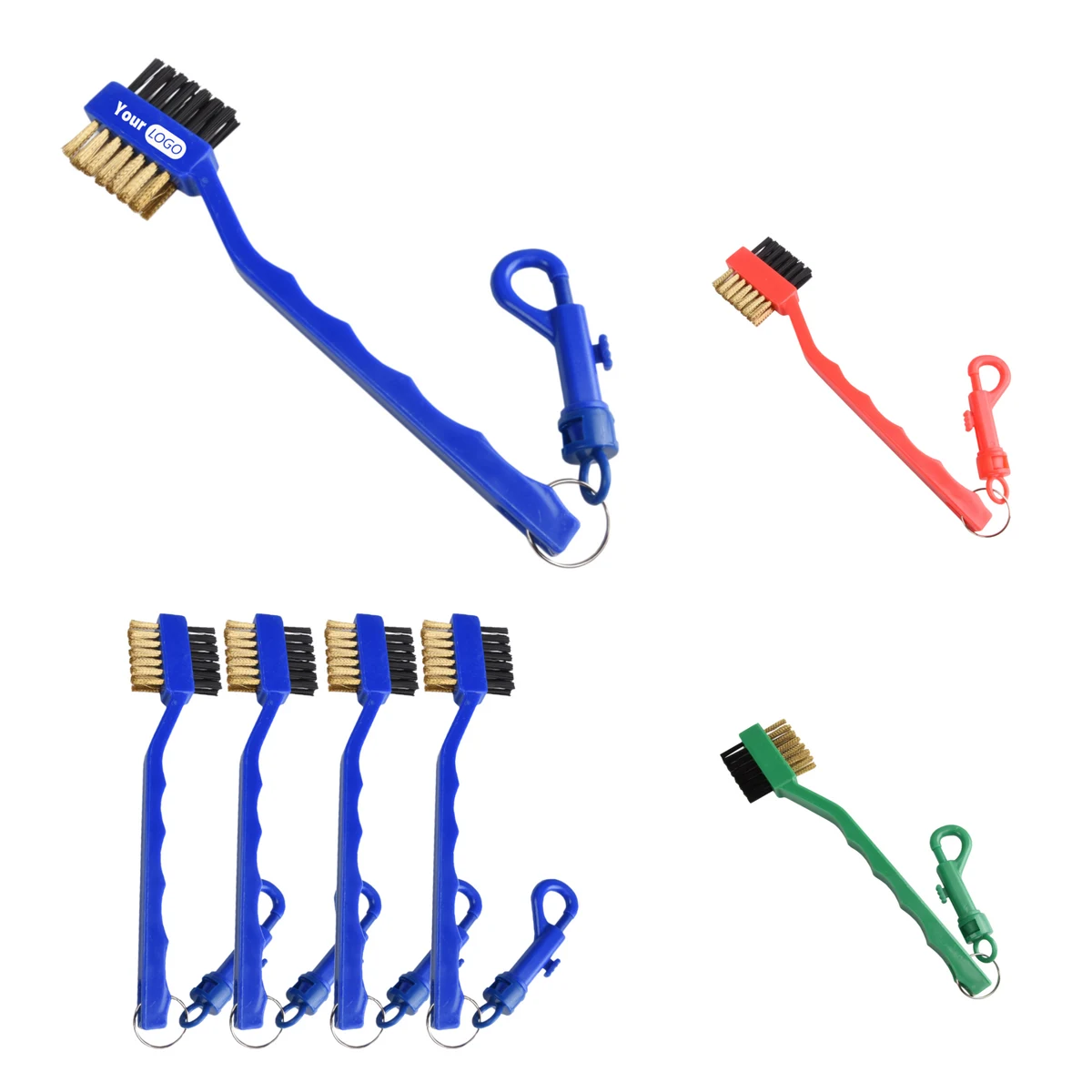 Golf Dual-Sided Cleaning Brush 1