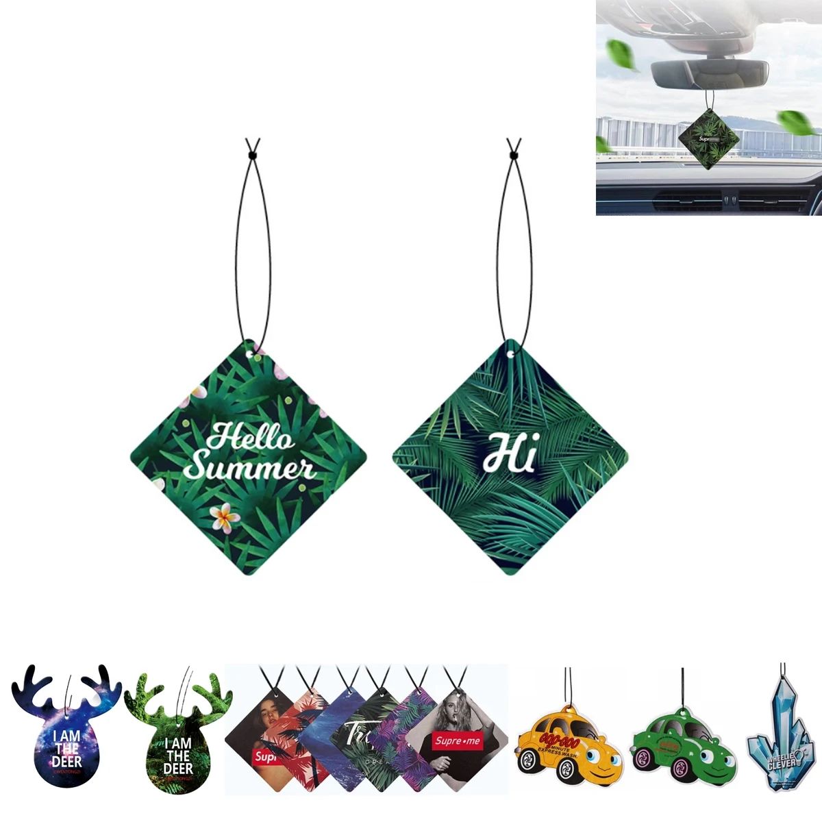 Customize Car Air Freshener Aroma Flakes 1