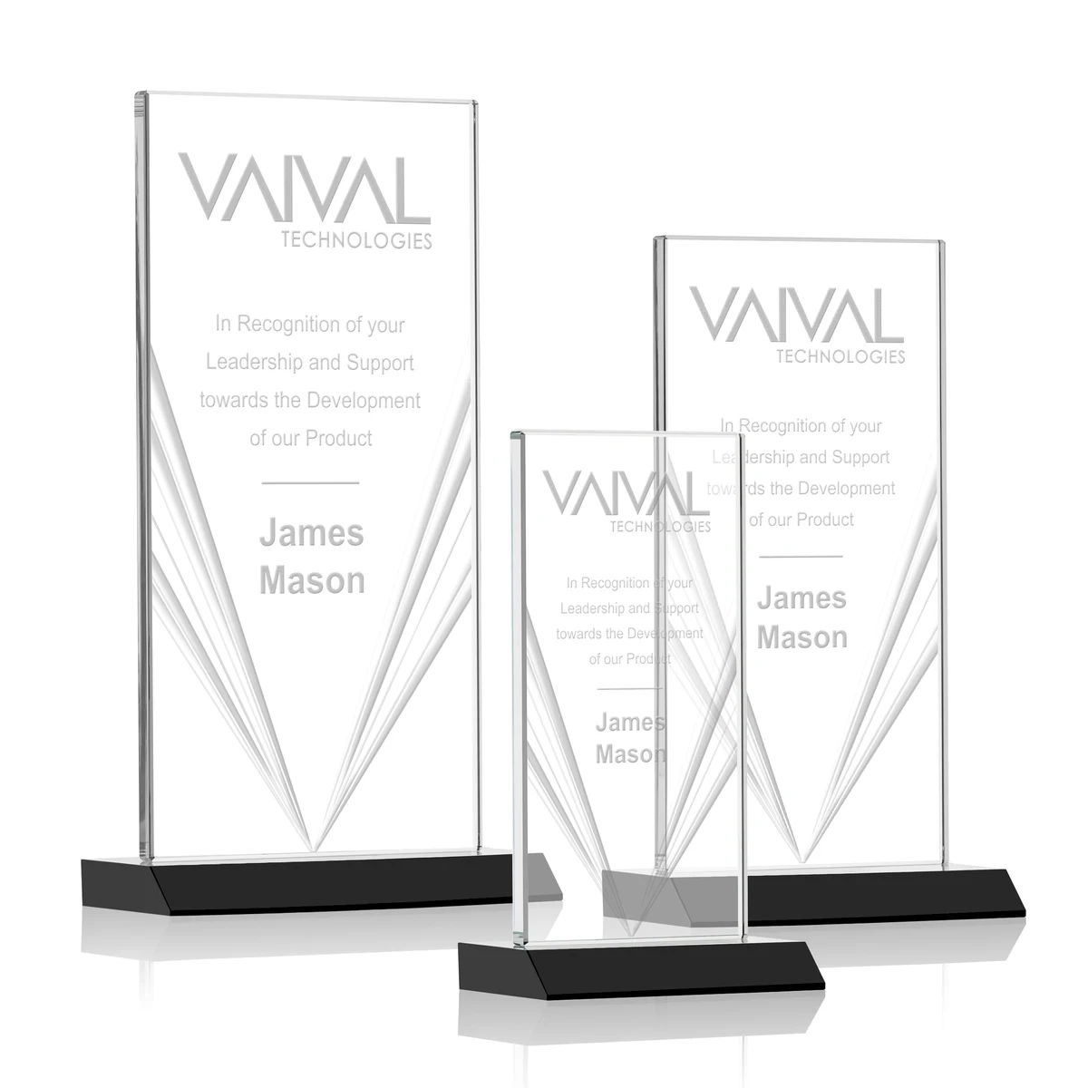 Seaford Liquid Crystal™ Award - Black 1