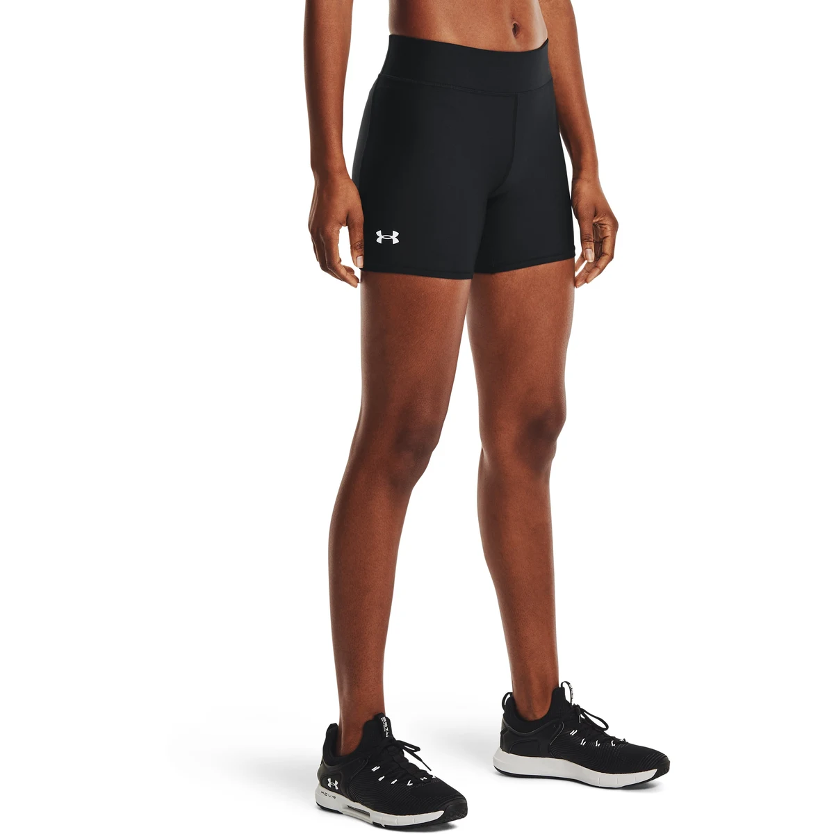 HeatGear Mid-Rise Middy Women's 5 Shorts 1