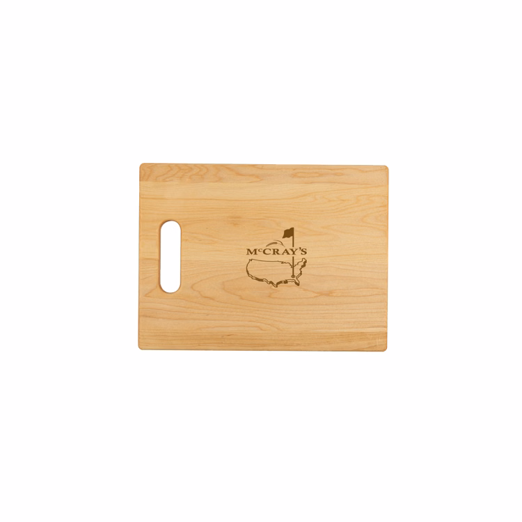 Small Maple Cutting Board with Cutout Handle 12"x9"x3/4"