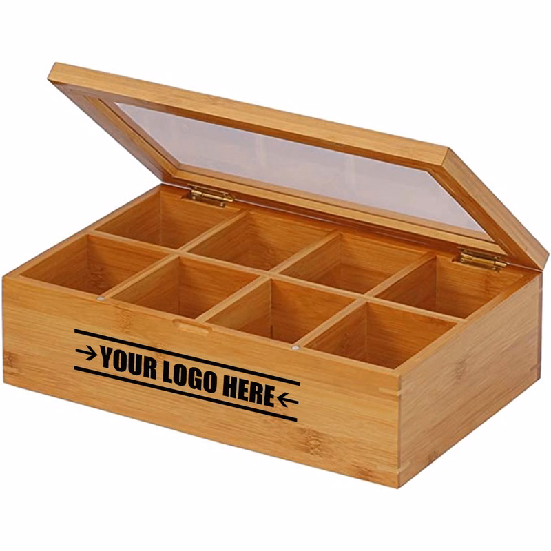 Natural Wooden Tea Box