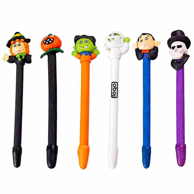 Halloween Themed Polymer Clay Ballpoint Pens